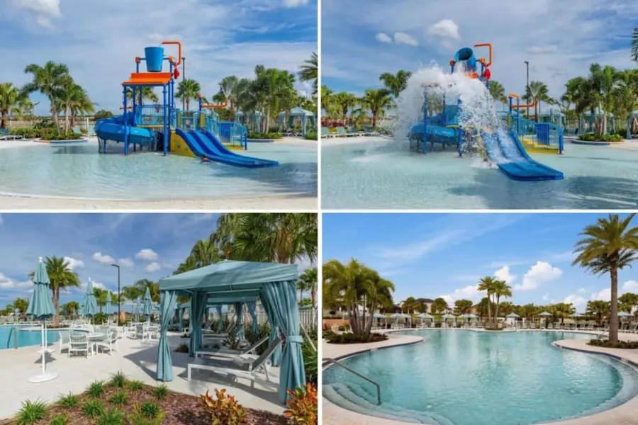 Parque aquático do Solara Resort